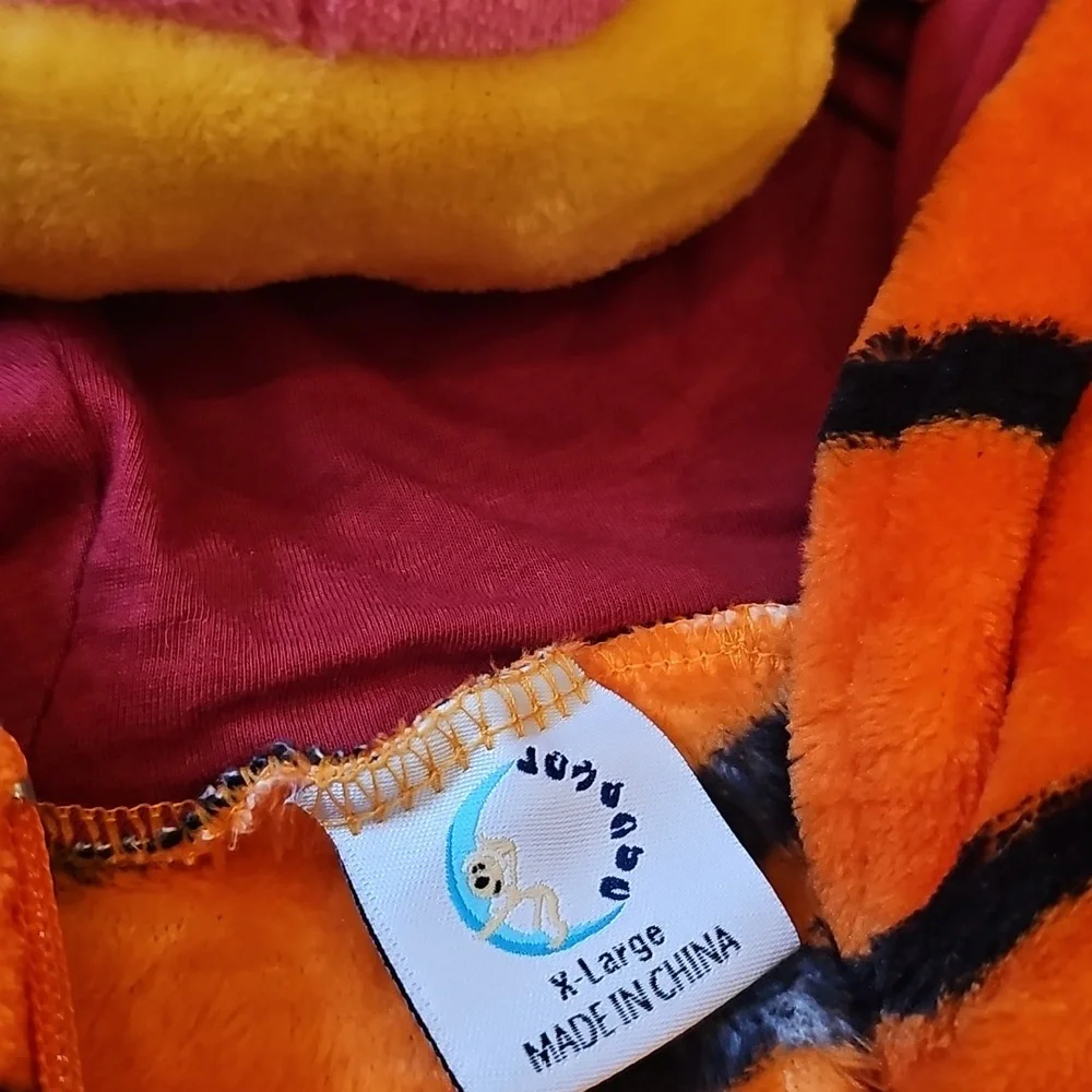 Tiger Onesie Costume XL Unisex - Picture 3 of 14